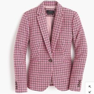 J Crew blazerPink/Burgundy sz S